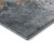8' Gray Copper And Ivory Abstract Washable Round Rug With UV Protection 8' Gray Copper And Ivory Abstract Washable Round Rug With UV Protection