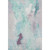 5' X 8' Teal Lavender And Ivory Abstract Washable Area Rug With UV Protection 5' X 8' Teal Lavender And Ivory Abstract Washable Area Rug With UV Protection