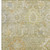 8' X 10' Sage Copper And Ivory Oriental Washable Area Rug With UV Protection 8' X 10' Sage Copper And Ivory Oriental Washable Area Rug With UV Protection