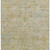 9' X 12' Khaki Gold And Blue Floral Washable Area Rug With UV Protection 9' X 12' Khaki Gold And Blue Floral Washable Area Rug With UV Protection