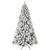6' Pre Lit Full Flocked Spruce Christmas Tree 6' Pre Lit Full Flocked Spruce Christmas Tree
