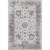 8' X 10' Blush Ivory And Denim Blue Oriental Washable Area Rug With UV Protection 8' X 10' Blush Ivory And Denim Blue Oriental Washable Area Rug With UV Protection