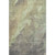 3' X 5' Artichoke Green Taupe And Brown Abstract Washable Area Rug With UV Protection