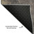 3' X 5' Copper And Taupe Abstract Washable Area Rug With UV Protection