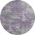 8' Purple And Gray Abstract Washable Round Rug With UV Protection 8' Purple And Gray Abstract Washable Round Rug With UV Protection