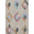 5' X 8' Beige Blue And Copper Geometric Washable Area Rug With UV Protection 5' X 8' Beige Blue And Copper Geometric Washable Area Rug With UV Protection