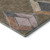 5' X 8' Brown Blue And Beige Geometric Washable Area Rug With UV Protection 5' X 8' Brown Blue And Beige Geometric Washable Area Rug With UV Protection
