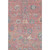 10' X 14' Coral Blue And Ivory Oriental Washable Area Rug With UV Protection 10' X 14' Coral Blue And Ivory Oriental Washable Area Rug With UV Protection