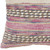 18" Pink And Ivory Striped Cotton Blend Throw Pillow Cover with Texture 18" Pink And Ivory Striped Cotton Blend Throw Pillow Cover with Texture