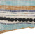 18" Blue And Tan Beach Striped Cotton Throw Pillow Cover with Tassels Tufts And Texture 18" Blue And Tan Beach Striped Cotton Throw Pillow Cover with Tassels Tufts And Texture