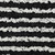 20" Black And White Striped Cotton Throw Pillow Cover with Tufts 20" Black And White Striped Cotton Throw Pillow Cover with Tufts