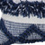 20" Navy Blue And Ivory Striped Throw Pillow Cover 20" Navy Blue And Ivory Striped Throw Pillow Cover