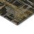 9' X 12' Coffee And Gray Abstract Washable Area Rug With UV Protection 9' X 12' Coffee And Gray Abstract Washable Area Rug With UV Protection