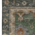 9' X 12' Fern Green And Gold Oriental Washable Area Rug With UV Protection 9' X 12' Fern Green And Gold Oriental Washable Area Rug With UV Protection