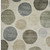 3' X 5' Taupe And Beige Geometric Washable Area Rug With UV Protection