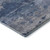 3' X 5' Navy Blue And Denim Blue Abstract Washable Area Rug With UV Protection 3' X 5' Navy Blue And Denim Blue Abstract Washable Area Rug With UV Protection