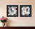 Set Of Two Rooster I Black Framed Print Wall Art