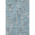 3' X 5' Denim Blue And Gray Abstract Washable Area Rug With UV Protection 3' X 5' Denim Blue And Gray Abstract Washable Area Rug With UV Protection