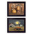 Set Of Two Pumpkin Space Harvest Black Framed Print Kitchen Wall Art Set Of Two Pumpkin Space Harvest Black Framed Print Kitchen Wall Art