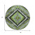 8' Artichoke Green And Gray Round Aztec Washable Indoor Outdoor Area Rug 8' Artichoke Green And Gray Round Aztec Washable Indoor Outdoor Area Rug