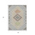 5' X 8' Pewter Copper And Silver Geometric Washable Indoor Outdoor Area Rug 5' X 8' Pewter Copper And Silver Geometric Washable Indoor Outdoor Area Rug