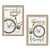 Set Of Two Pedal it Out 1 Brown Framed Print Wall Art Set Of Two Pedal it Out 1 Brown Framed Print Wall Art