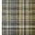 8' X 10' Taupe And Coffee Plaid Washable Area Rug With UV Protection
