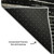 10' X 14' Black And Ivory Geometric Washable Area Rug With UV Protection 10' X 14' Black And Ivory Geometric Washable Area Rug With UV Protection