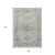 3' X 5' Taupe And Beige Medallion Washable Indoor Outdoor Area Rug 3' X 5' Taupe And Beige Medallion Washable Indoor Outdoor Area Rug