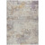 10' X 14' Linen And Beige Abstract Washable Indoor Outdoor Area Rug
