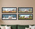Set Of Four Billy Jacobs Four Seasons Collection VII 2 Black Framed Print Wall Art Set Of Four Billy Jacobs Four Seasons Collection VII 2 Black Framed Print Wall Art