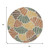 8' Artichoke Green Copper And Gold Round Floral Washable Indoor Outdoor Area Rug 8' Artichoke Green Copper And Gold Round Floral Washable Indoor Outdoor Area Rug
