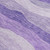 8' Purple And Plum Round Striped Washable Indoor Outdoor Area Rug