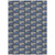 8' X 10' Navy Blue Gray And Charcoal Geometric Washable Indoor Outdoor Area Rug 8' X 10' Navy Blue Gray And Charcoal Geometric Washable Indoor Outdoor Area Rug