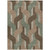 8' X 10' Chocolate Beige And Taupe Striped Washable Indoor Outdoor Area Rug 8' X 10' Chocolate Beige And Taupe Striped Washable Indoor Outdoor Area Rug