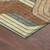5' X 8' Rust Orange And Wheat Striped Washable Indoor Outdoor Area Rug 5' X 8' Rust Orange And Wheat Striped Washable Indoor Outdoor Area Rug