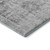 3' X 5' Charcoal And Silver Oriental Washable Area Rug With UV Protection 3' X 5' Charcoal And Silver Oriental Washable Area Rug With UV Protection