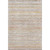 3' X 5' Terra Cotta Gold And Peach Striped Washable Area Rug With UV Protection 3' X 5' Terra Cotta Gold And Peach Striped Washable Area Rug With UV Protection