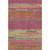 5' X 8' Blush Orange And Teal Abstract Washable Area Rug With UV Protection