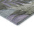 3' X 5' Taupe Lavender And Olive Green Floral Washable Area Rug With UV Protection 3' X 5' Taupe Lavender And Olive Green Floral Washable Area Rug With UV Protection
