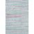 10' X 14' Sky Blue Green And Purple Striped Washable Area Rug With UV Protection 10' X 14' Sky Blue Green And Purple Striped Washable Area Rug With UV Protection