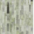 9' X 12' Green Gray And Ivory Striped Washable Area Rug With UV Protection
