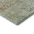 8' X 10' Sage Blue And Copper Floral Medallion Washable Area Rug With UV Protection 8' X 10' Sage Blue And Copper Floral Medallion Washable Area Rug With UV Protection