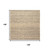 9' Beige And Navy Blue Square Trellis Indoor Outdoor Area Rug 9' Beige And Navy Blue Square Trellis Indoor Outdoor Area Rug