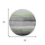 8' Artichoke Green And Gray Striped Washable Round Rug With UV Protection 8' Artichoke Green And Gray Striped Washable Round Rug With UV Protection