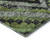 10' X 14' Artichoke Green Charcoal And Gray Diamond Washable Area Rug With UV Protection 10' X 14' Artichoke Green Charcoal And Gray Diamond Washable Area Rug With UV Protection