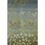 3' X 5' Olive Green And Gray Floral Washable Area Rug With UV Protection 3' X 5' Olive Green And Gray Floral Washable Area Rug With UV Protection