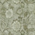 5' X 8' Artichoke Green And Fern Green Floral Washable Area Rug With UV Protection