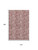 10' X 14' Blush And Pink Floral Washable Area Rug With UV Protection 10' X 14' Blush And Pink Floral Washable Area Rug With UV Protection