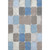 10' X 14' Blue Ivory And Taupe Geometric Washable Area Rug With UV Protection 10' X 14' Blue Ivory And Taupe Geometric Washable Area Rug With UV Protection